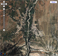 Carte satellite
